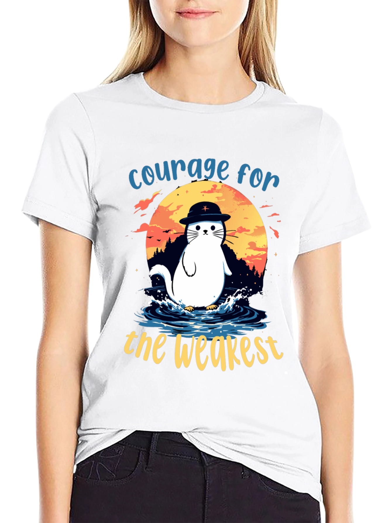 Courage T-Shirt - Seal Design