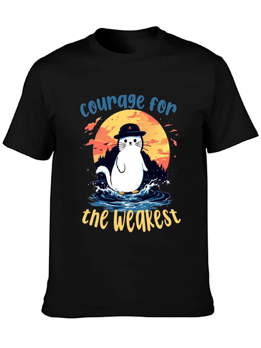 Courage T-Shirt - Seal Design