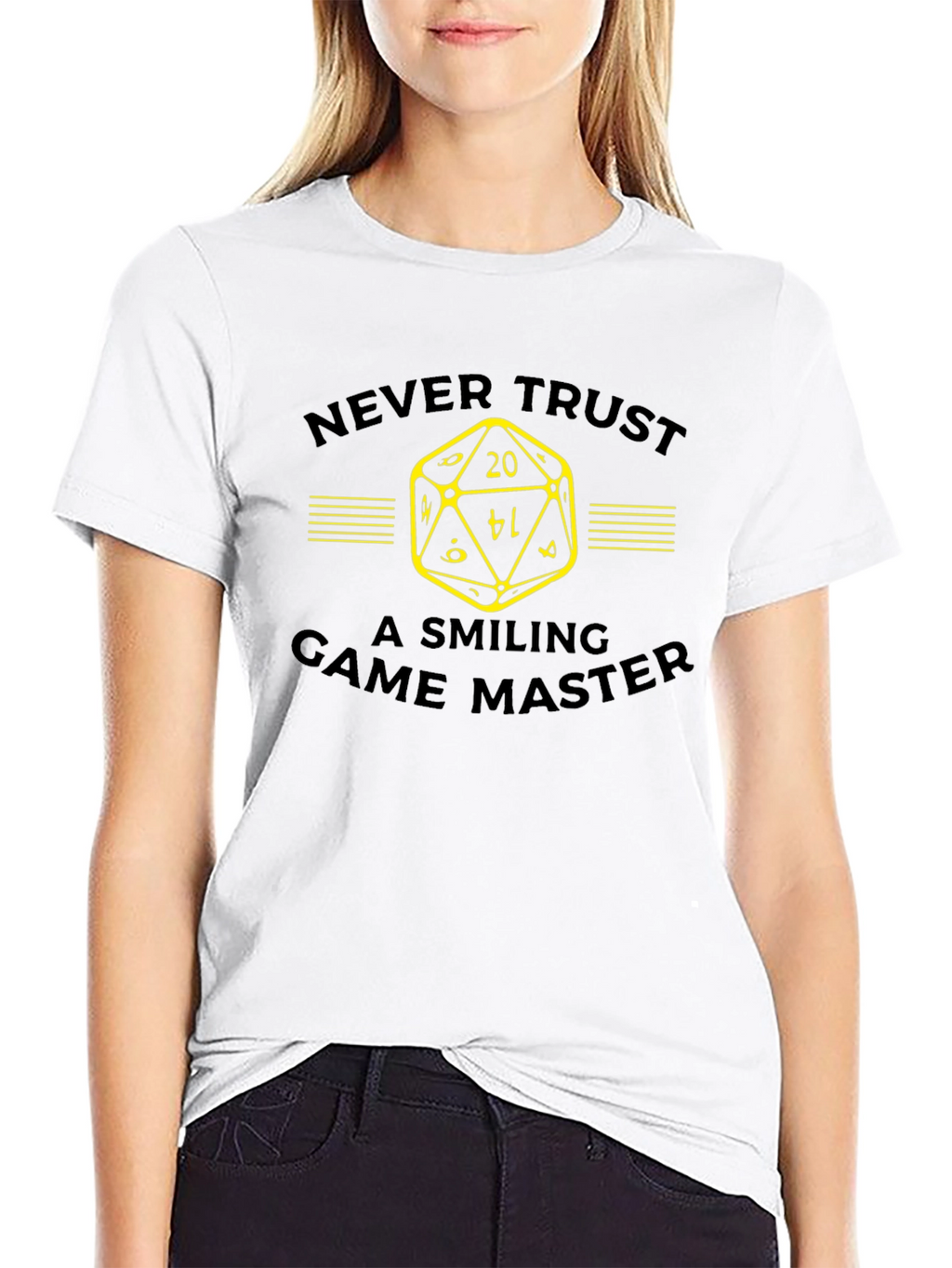 Never Trust Smiling Game Master T-Shirt