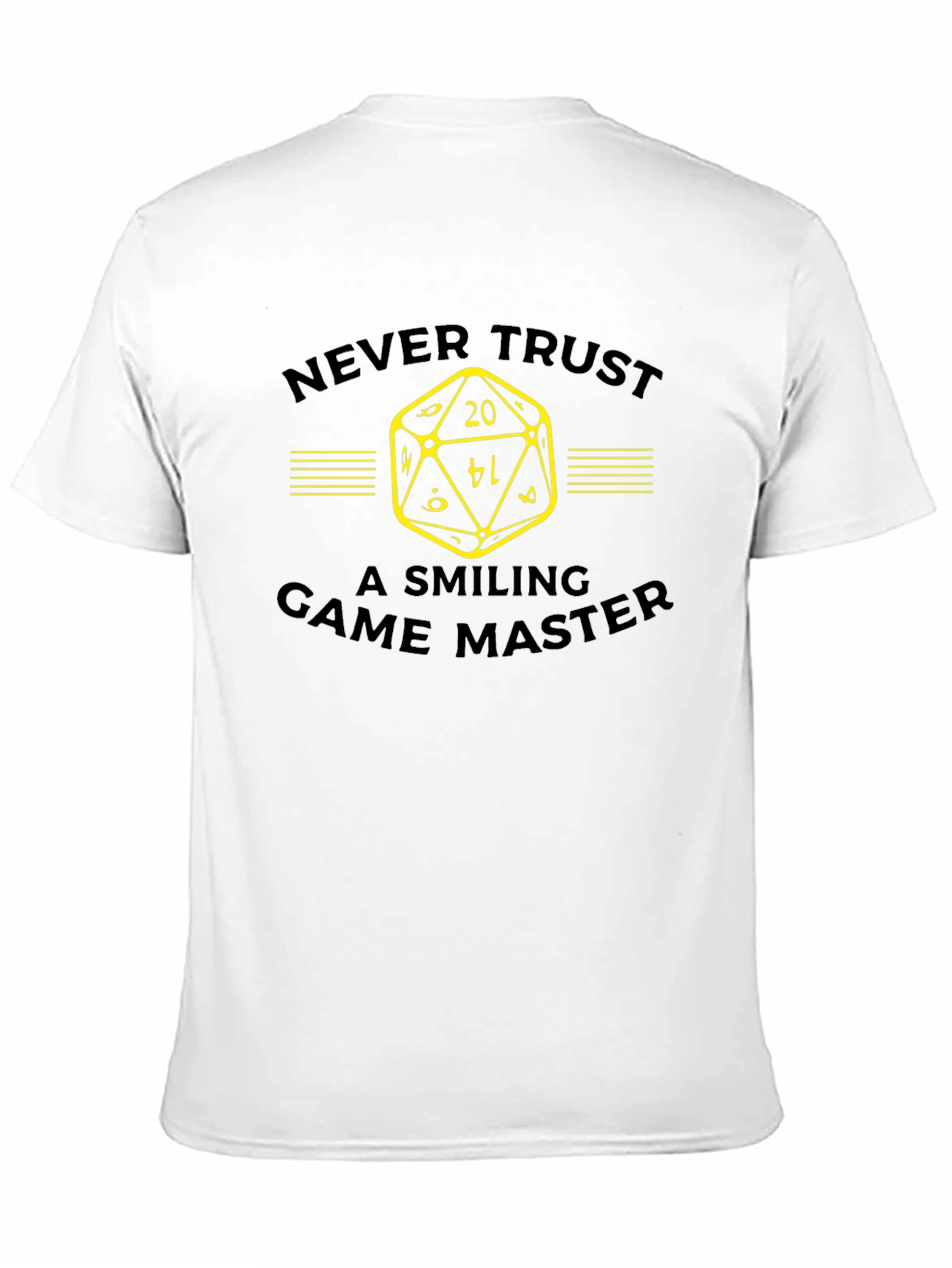 Never Trust Smiling Game Master T-Shirt
