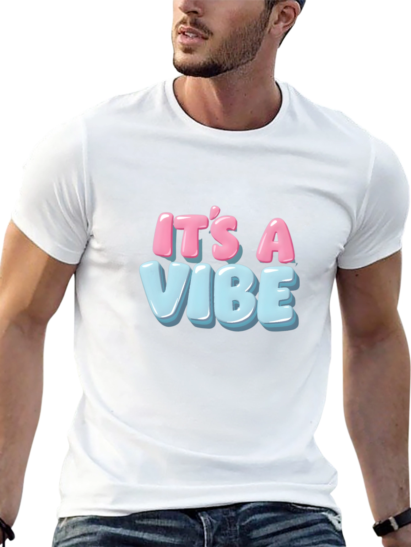 Its A Vibe T-Shirt - Stylish Graphic Tee
