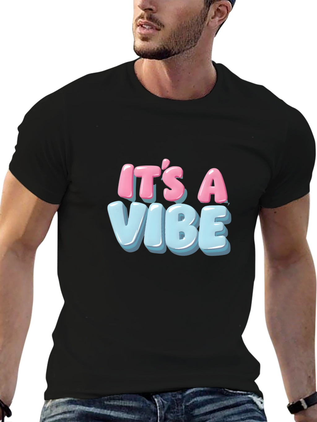 Its A Vibe T-Shirt - Stylish Graphic Tee