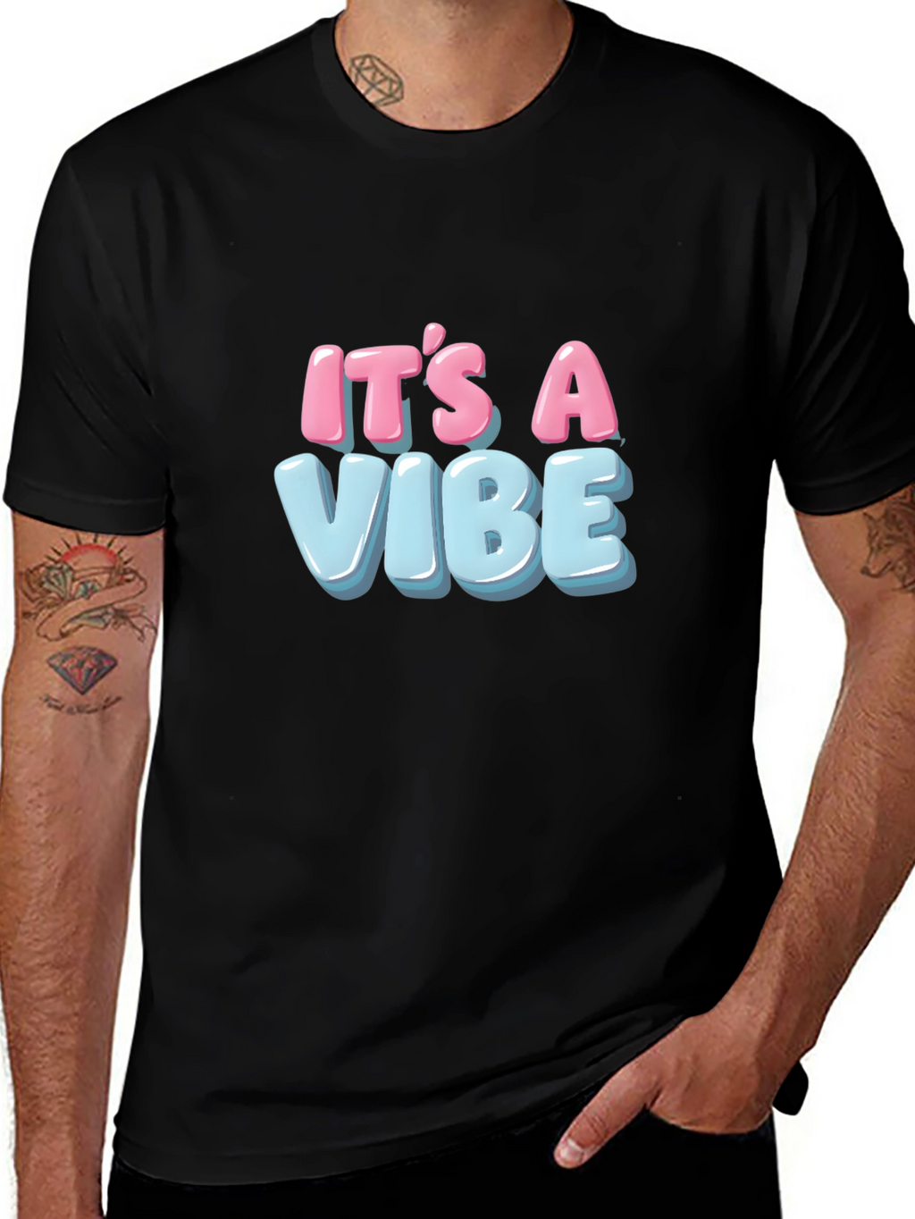 Its A Vibe T-Shirt - Stylish Graphic Tee