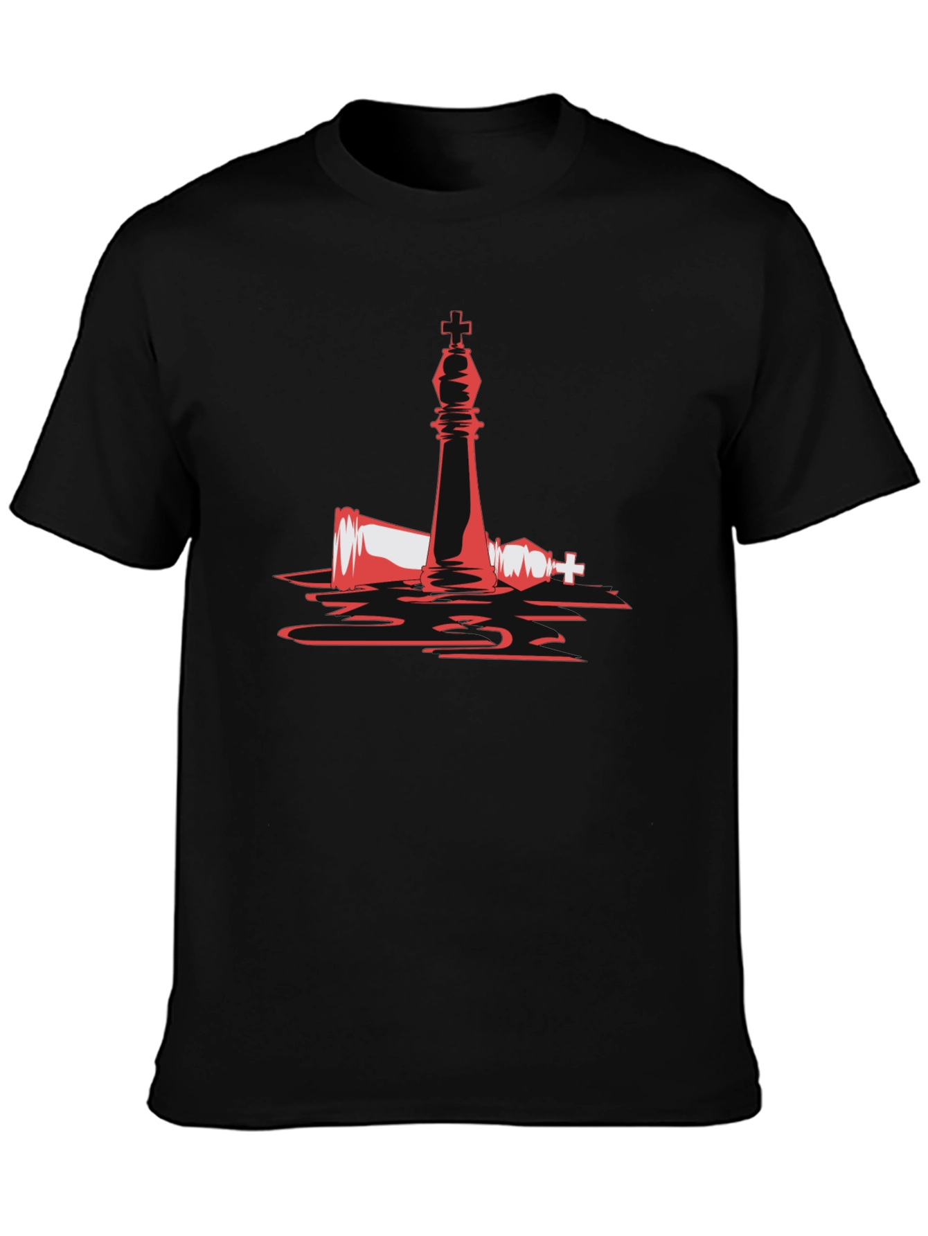 Checkmate T-Shirt - Fallen King Graphic Tee