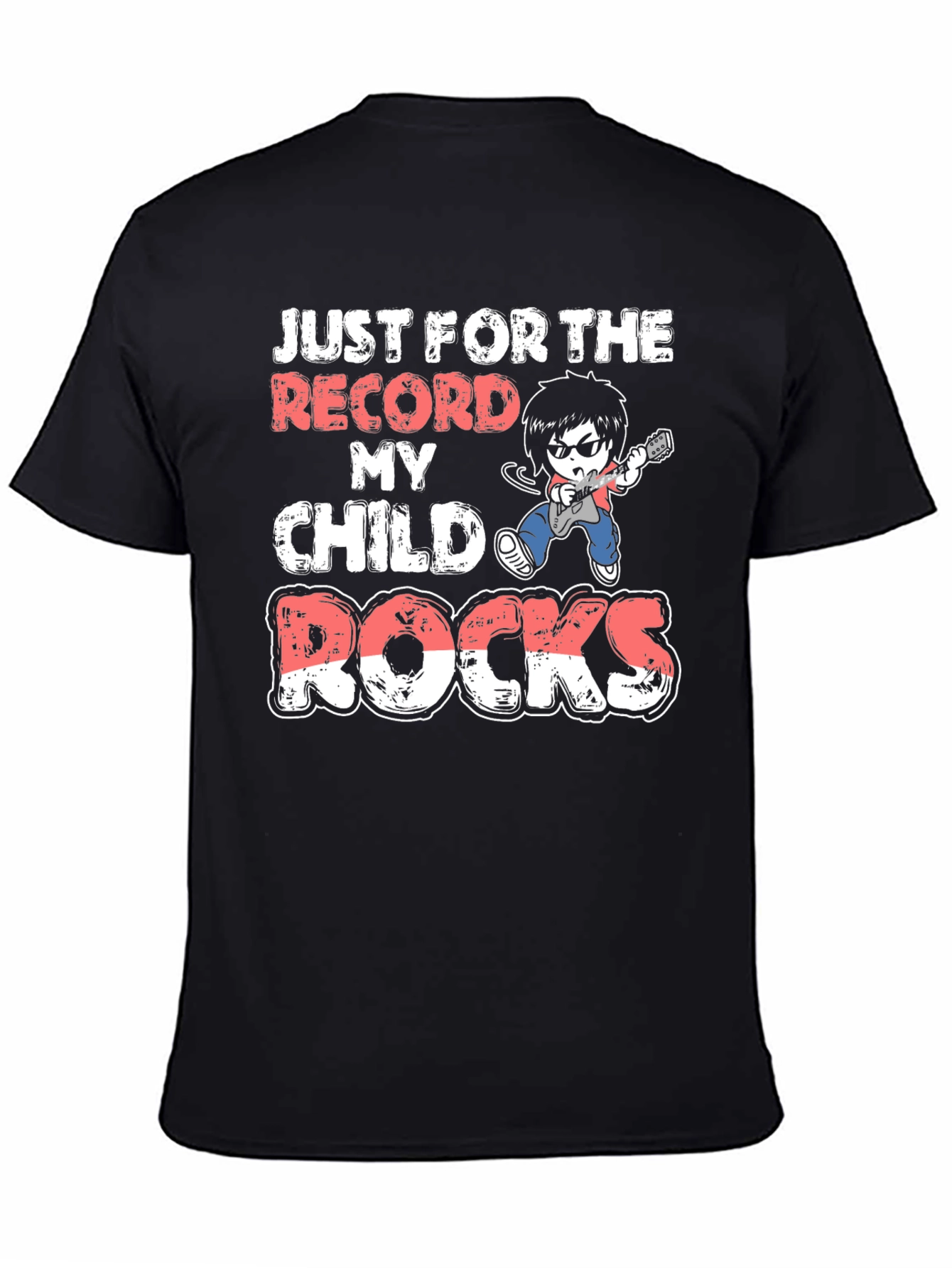 My Child Rocks T-Shirt | Rocker Kid Graphic Tee