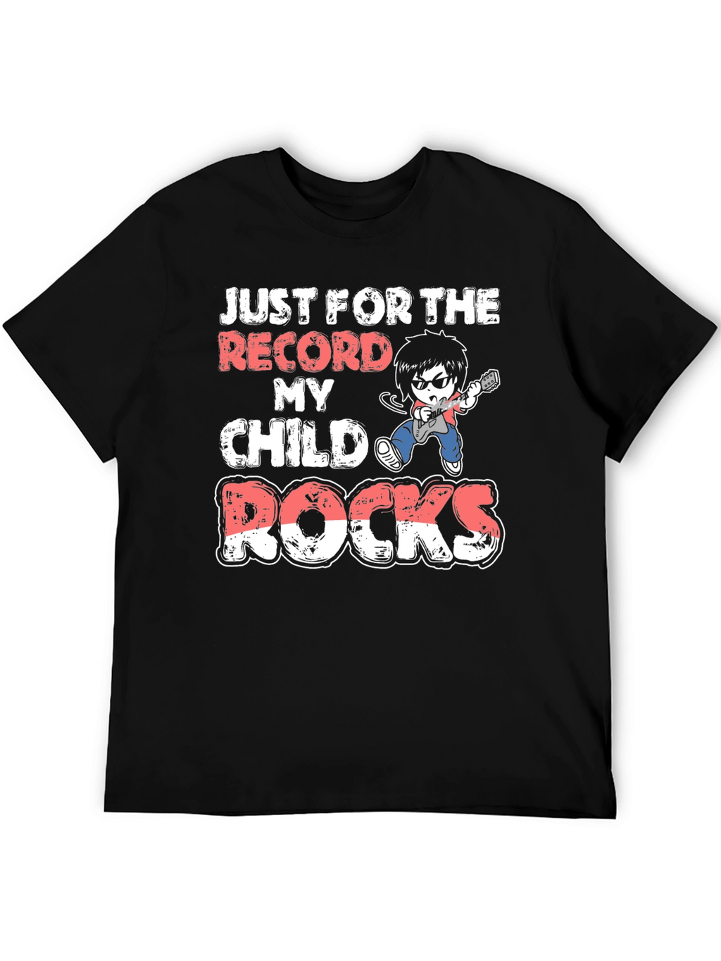 My Child Rocks T-Shirt | Rocker Kid Graphic Tee