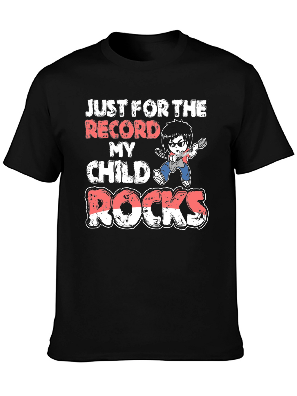 My Child Rocks T-Shirt | Rocker Kid Graphic Tee