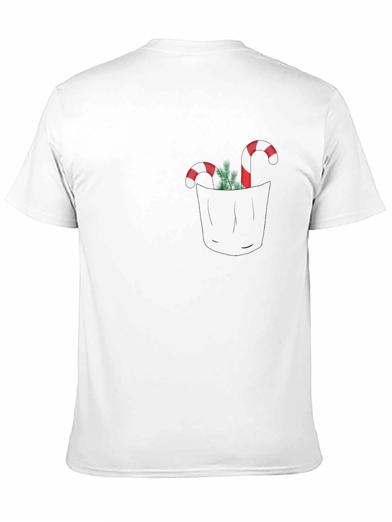 Festive Holiday Pocket T-Shirt
