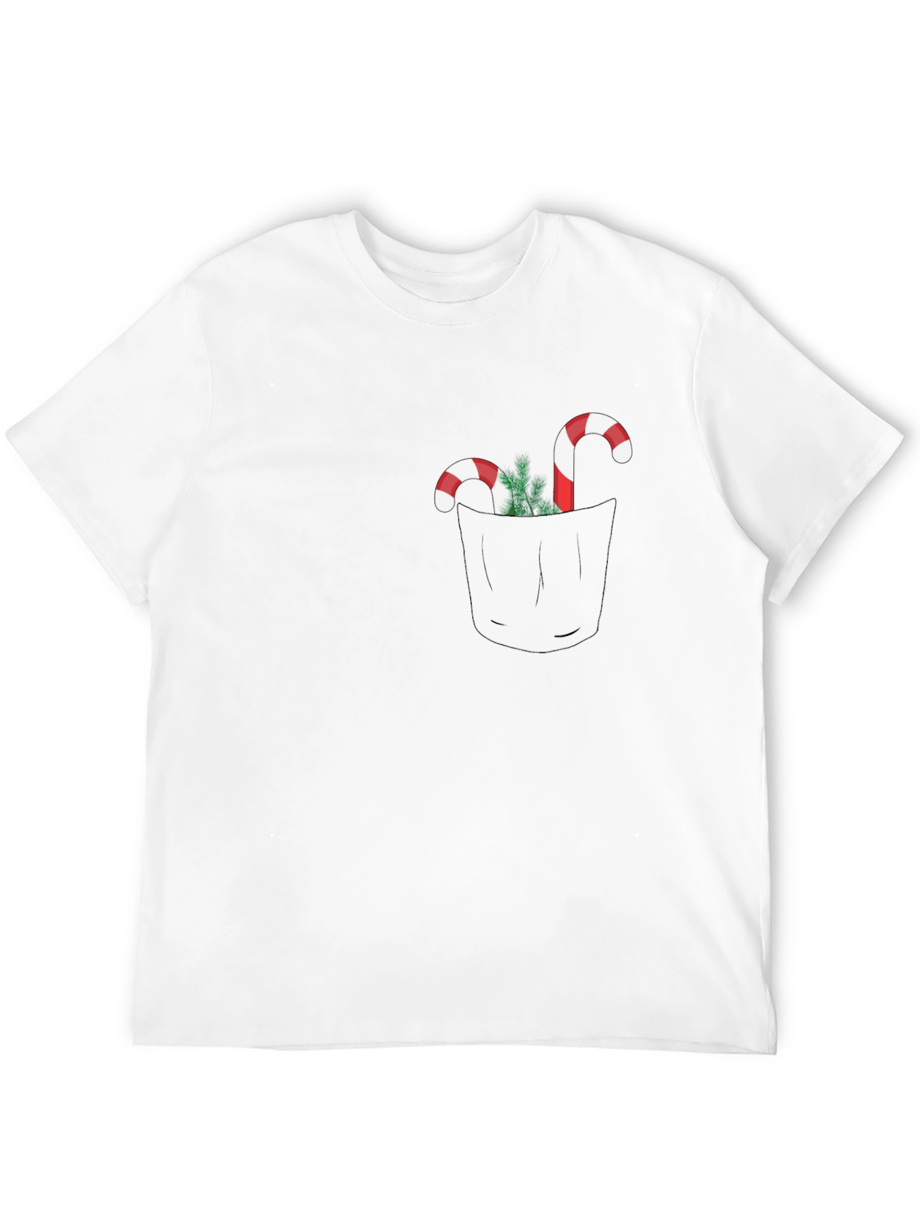 Festive Holiday Pocket T-Shirt