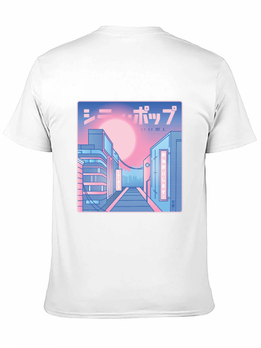 Synthwave Japan Aesthetic Graphic Tee