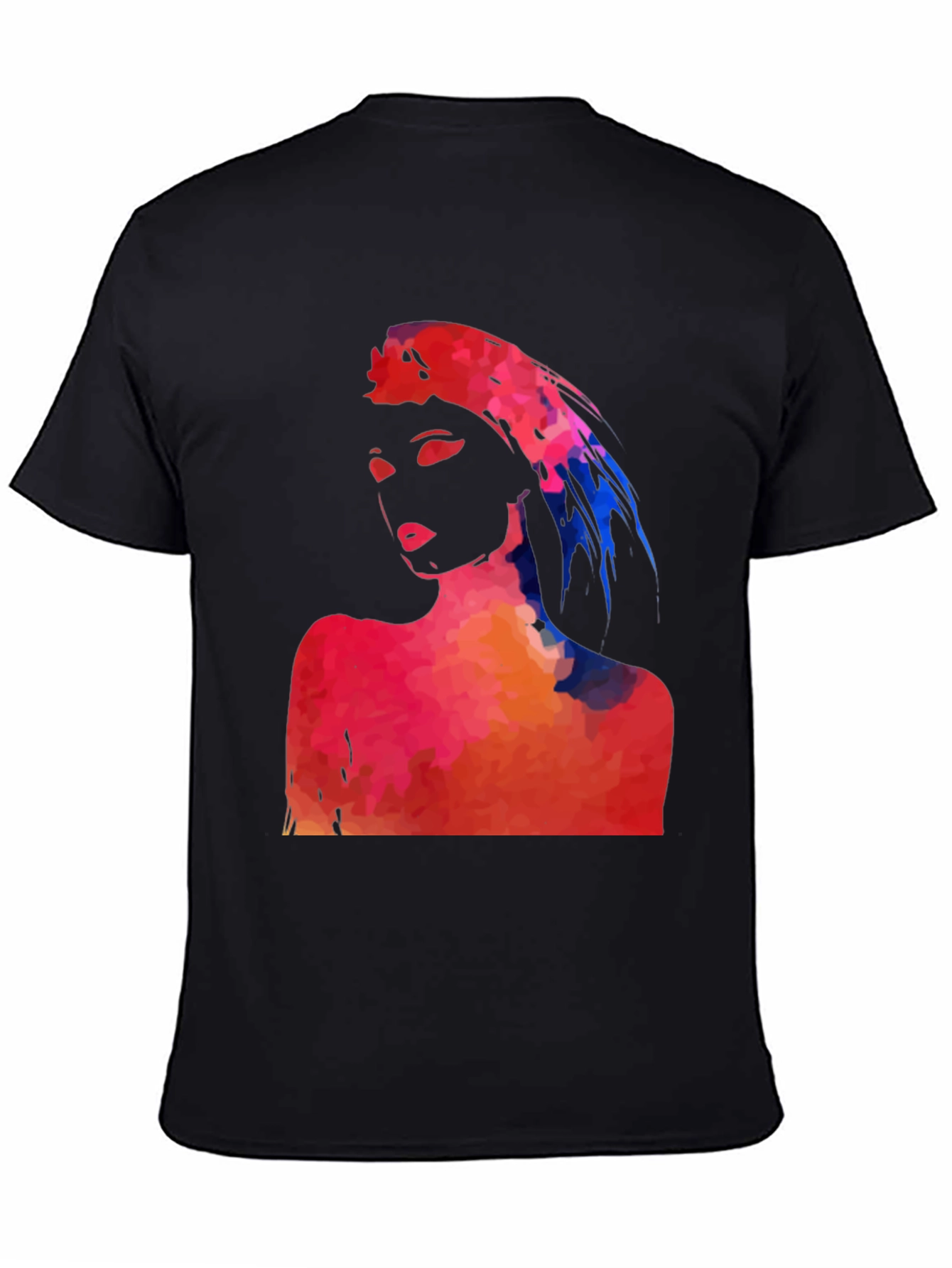 Abstract Woman Graphic Tee - Stylish Unisex T-Shirt