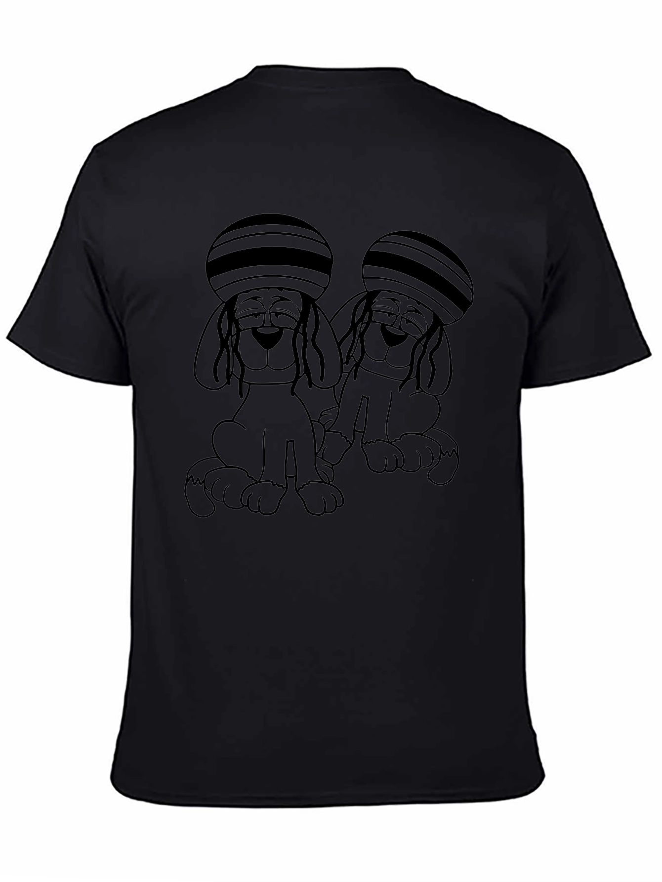 Retro Dog T-Shirt - Groovy Pup Design