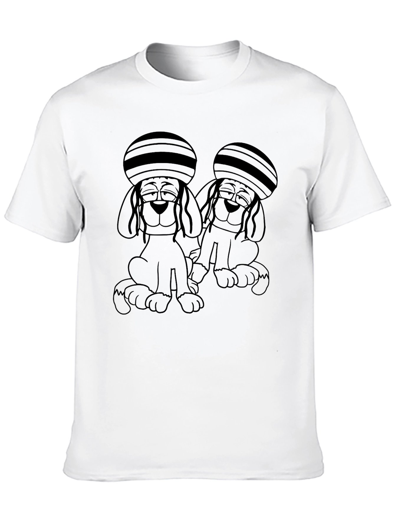 Retro Dog T-Shirt - Groovy Pup Design