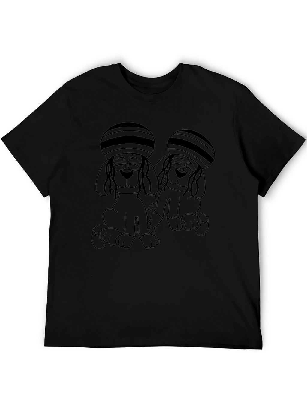 Retro Dog T-Shirt - Groovy Pup Design