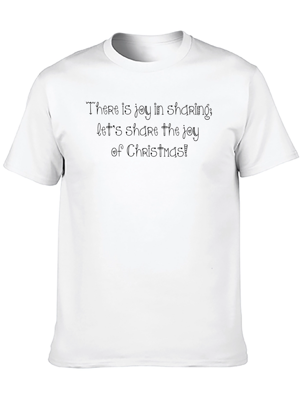 Joy of Sharing Christmas Graphic Tee