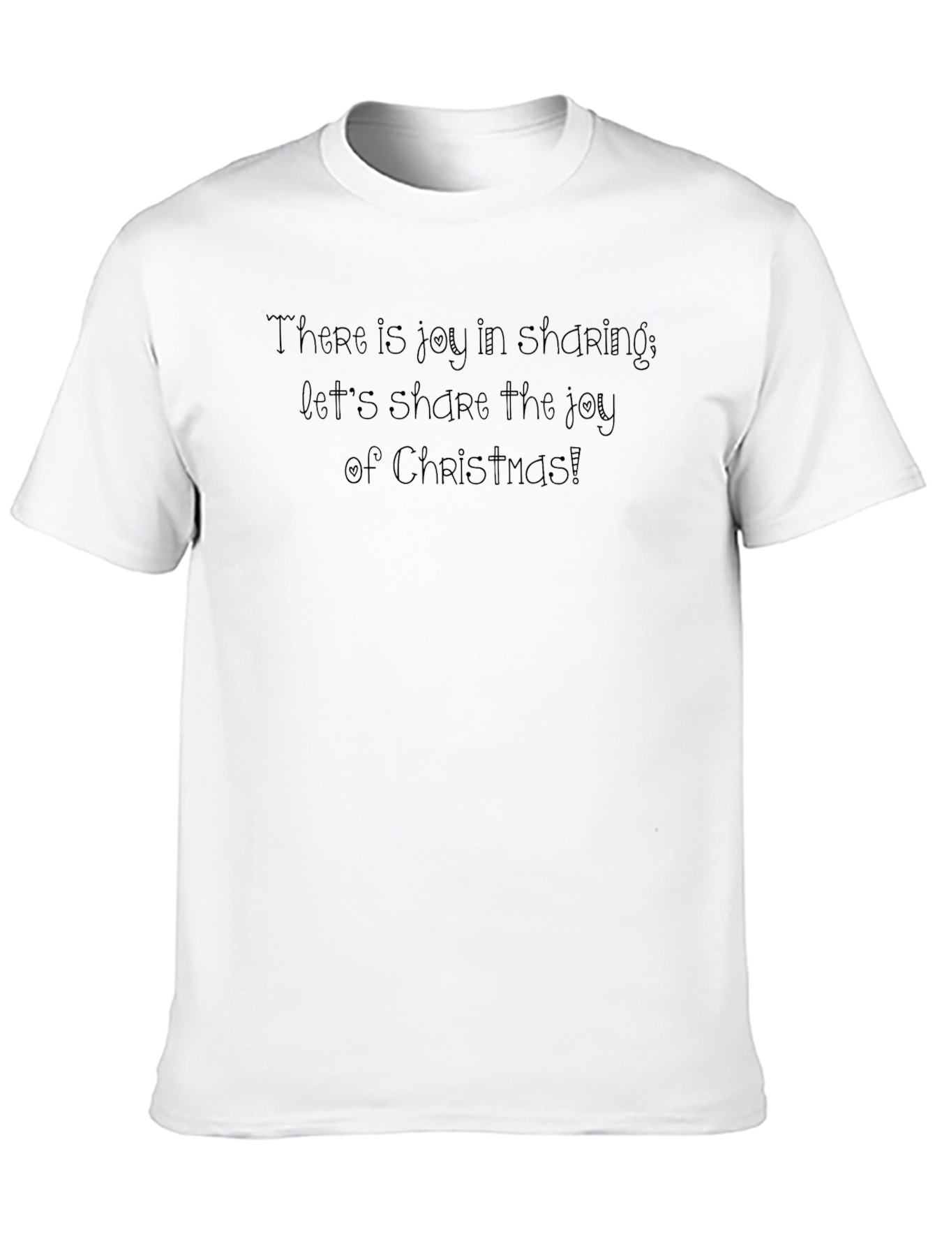 Joy of Sharing Christmas Graphic Tee