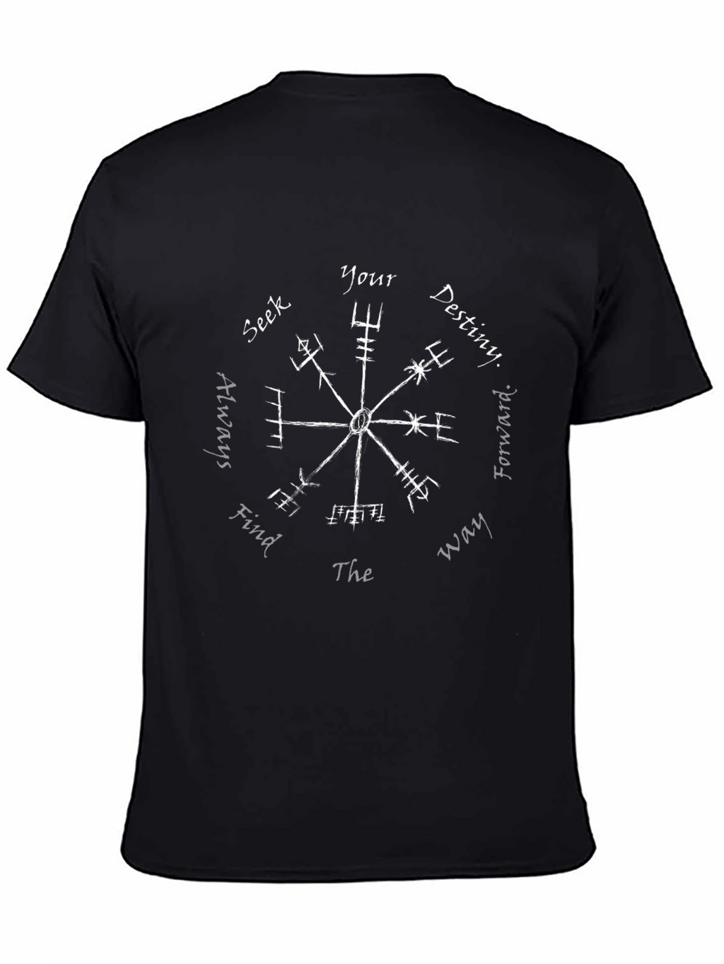 Viking Compass Graphic T-Shirt