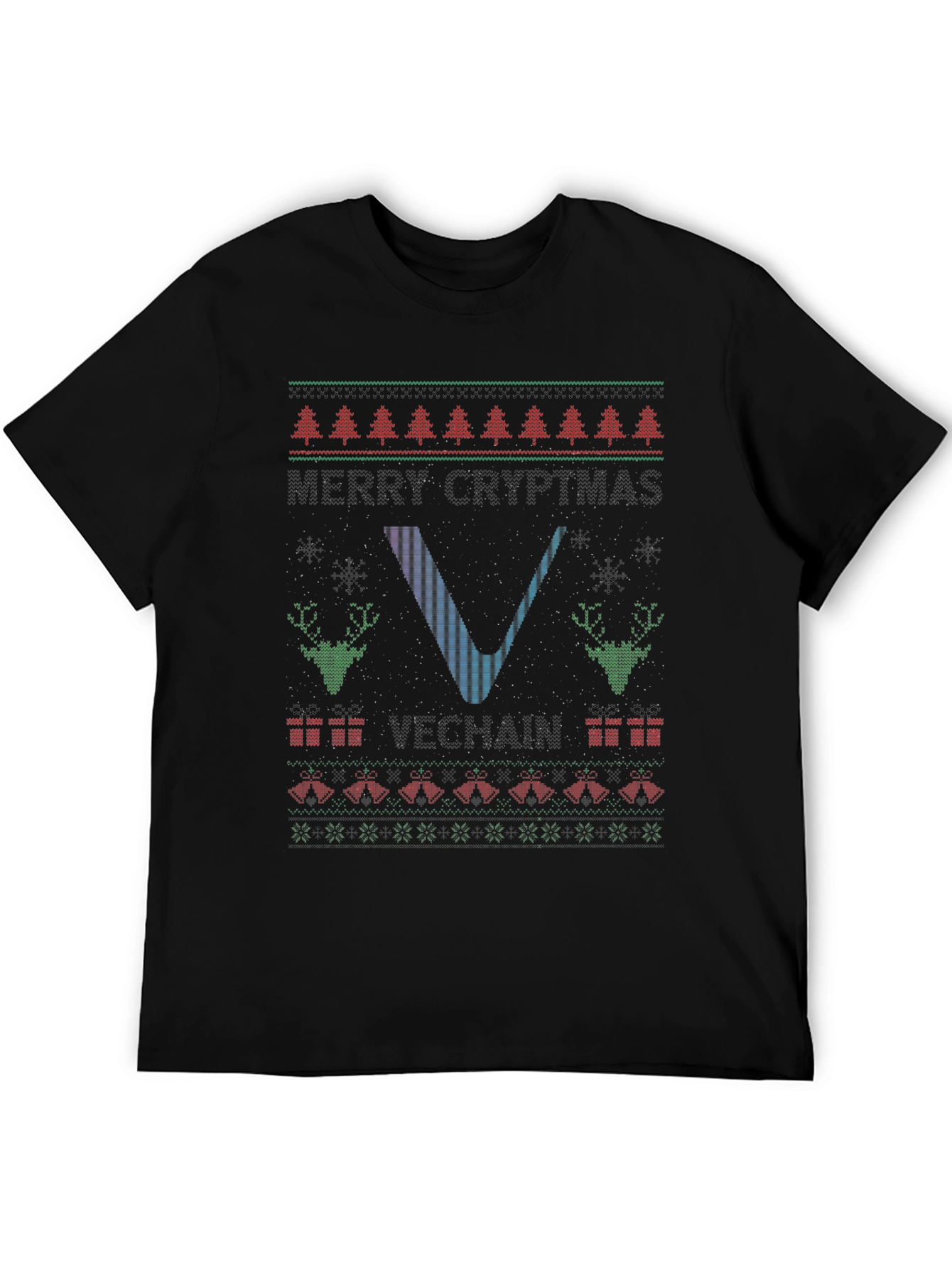 Ugly Christmas Sweater Style T-Shirt