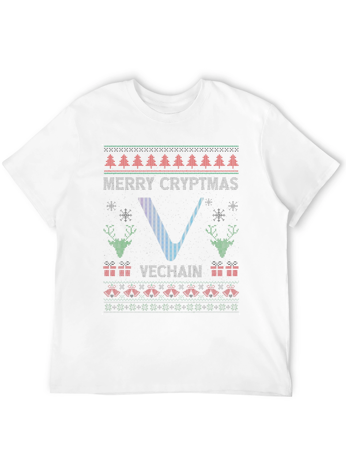 Ugly Christmas Sweater Style T-Shirt