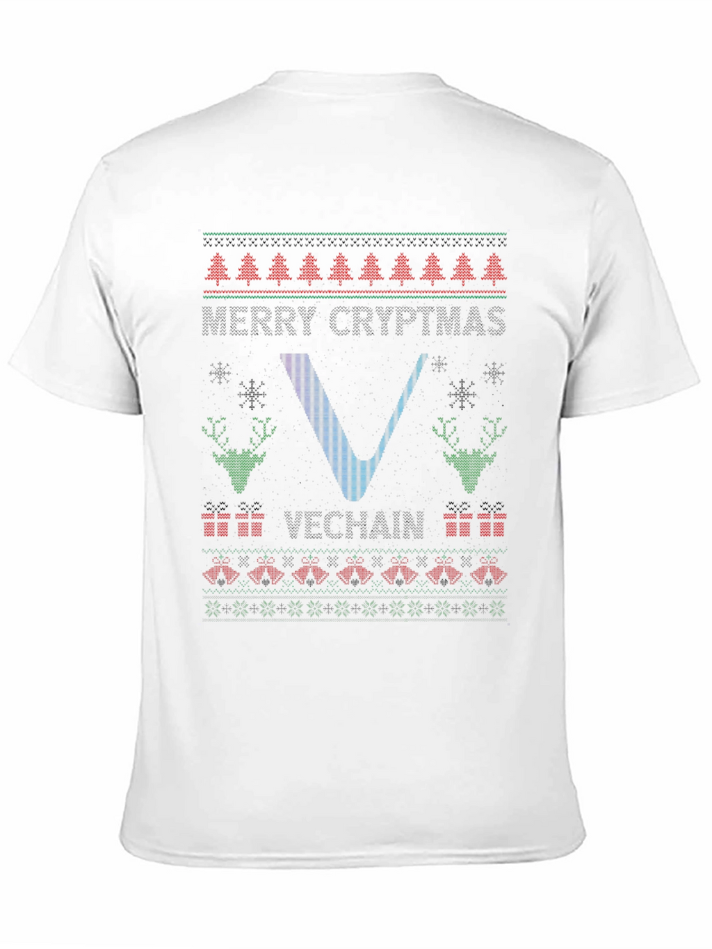 Ugly Christmas Sweater Style T-Shirt