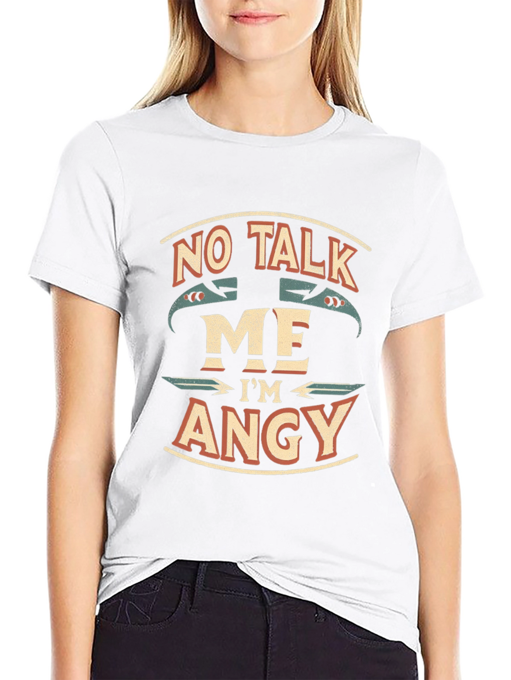 No Talk Me Im Angy T-Shirt