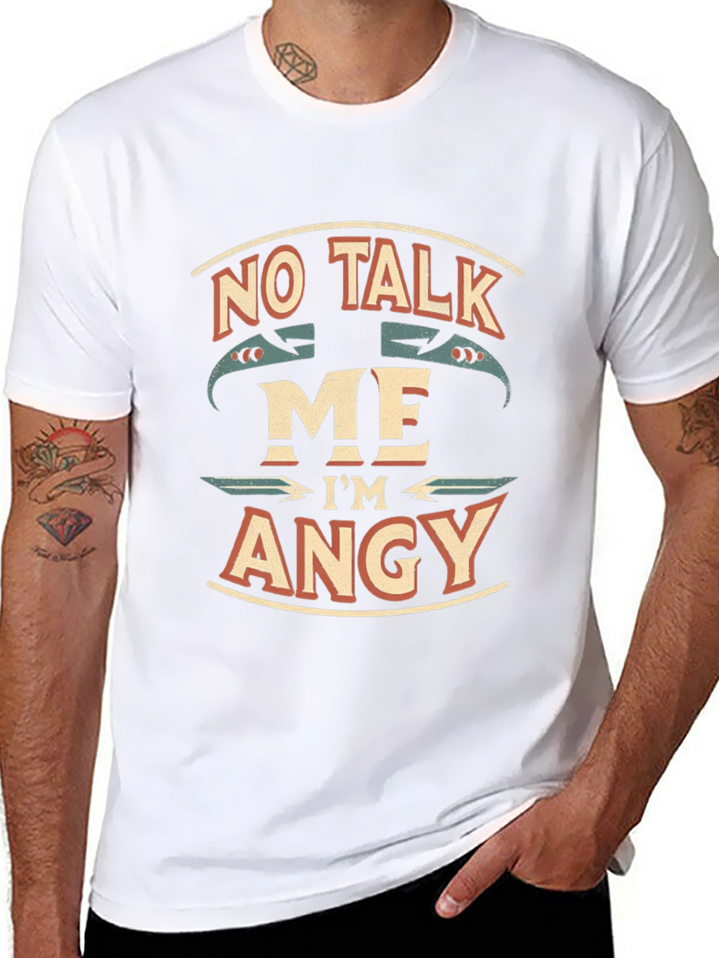 No Talk Me Im Angy T-Shirt