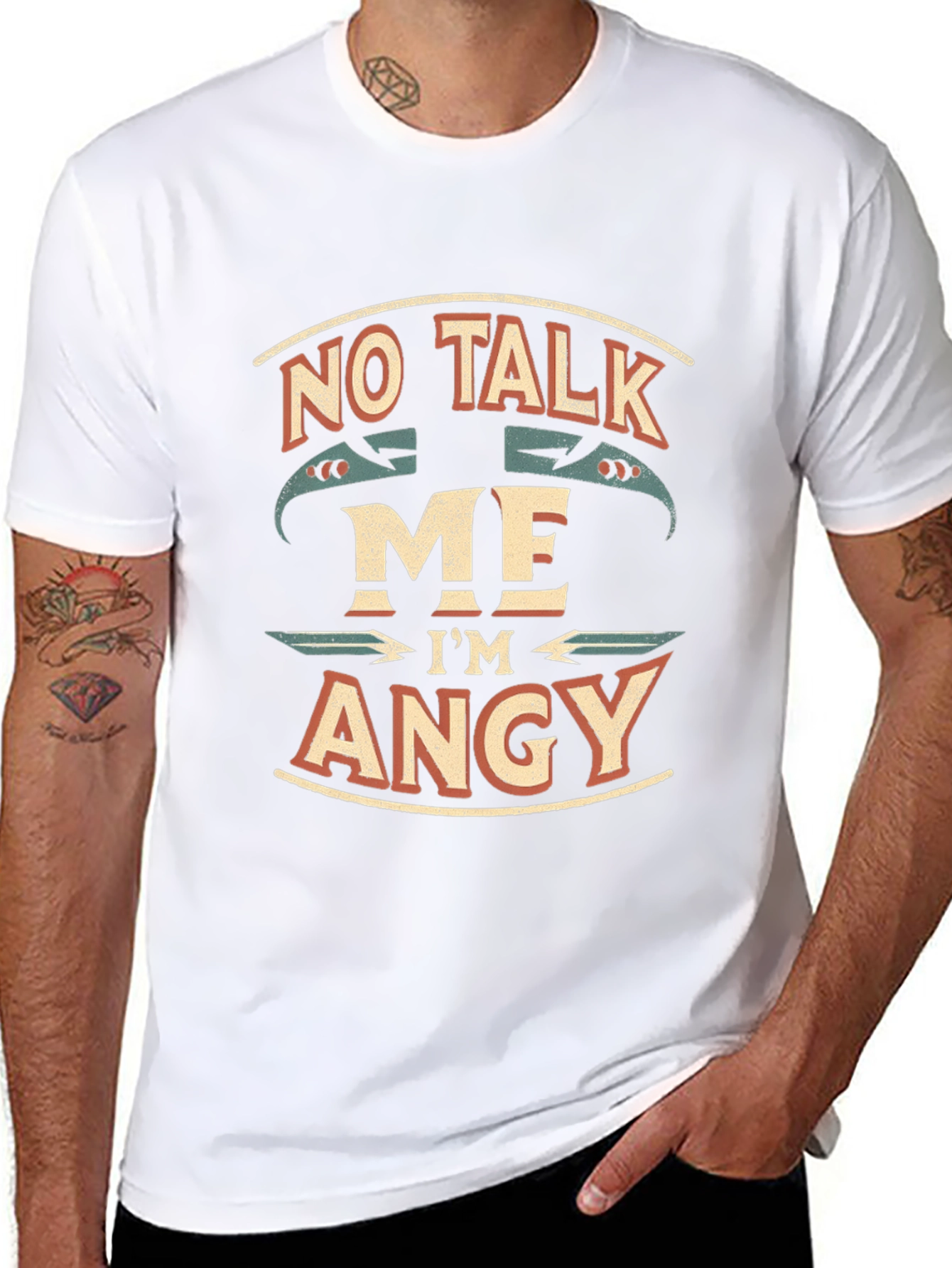 No Talk Me Im Angy T-Shirt