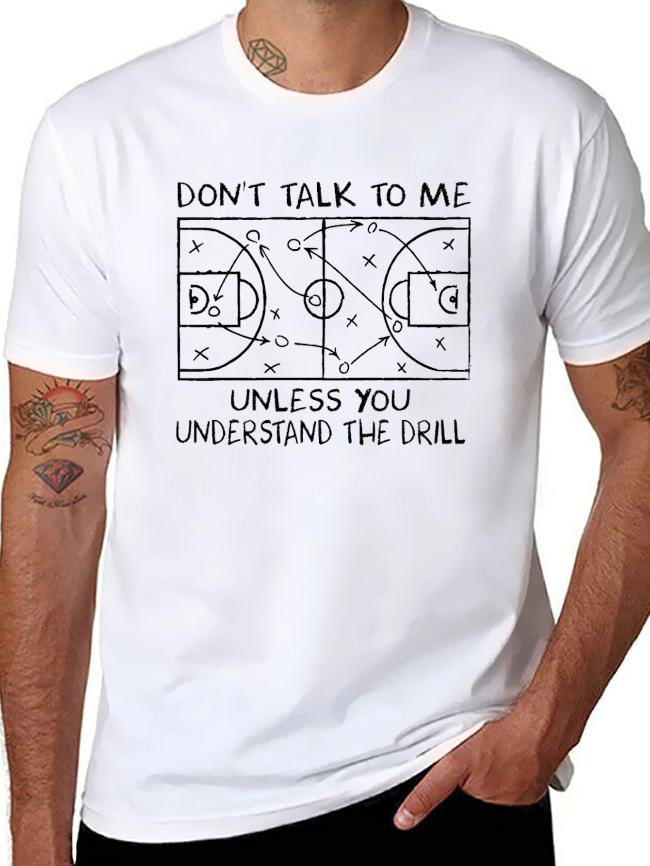 Basketball Drill T-Shirt - Dont Talk To Me