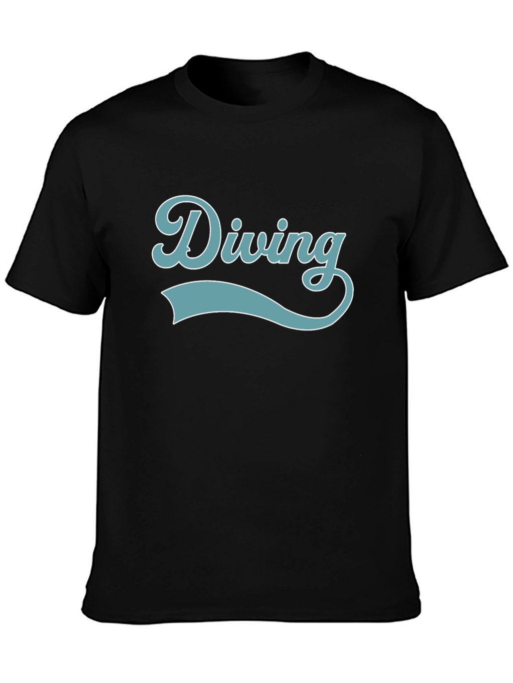 Diving Graphic T-Shirt - Retro Style