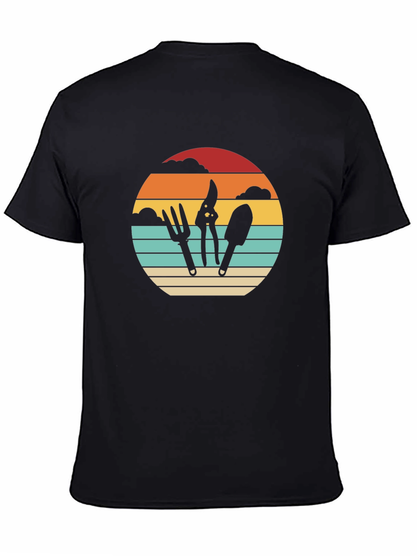 Gardening Tool Sunset T-Shirt