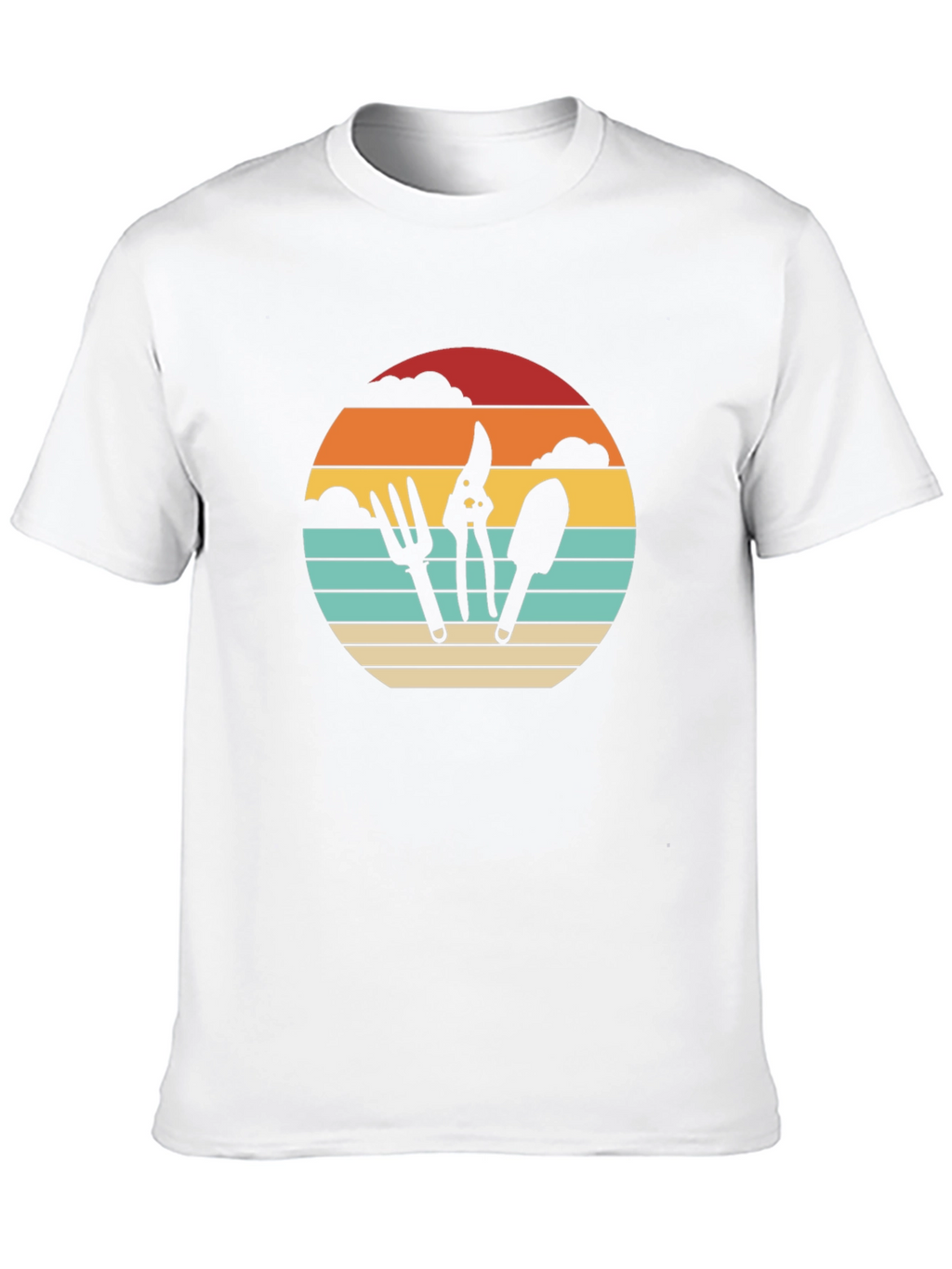 Gardening Tool Sunset T-Shirt