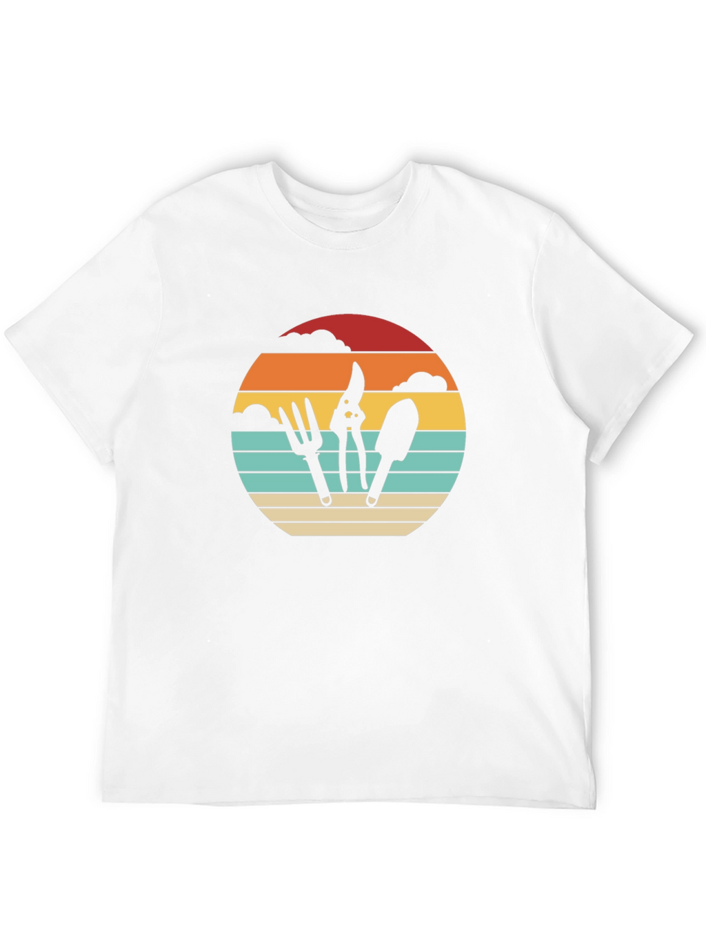 Gardening Tool Sunset T-Shirt