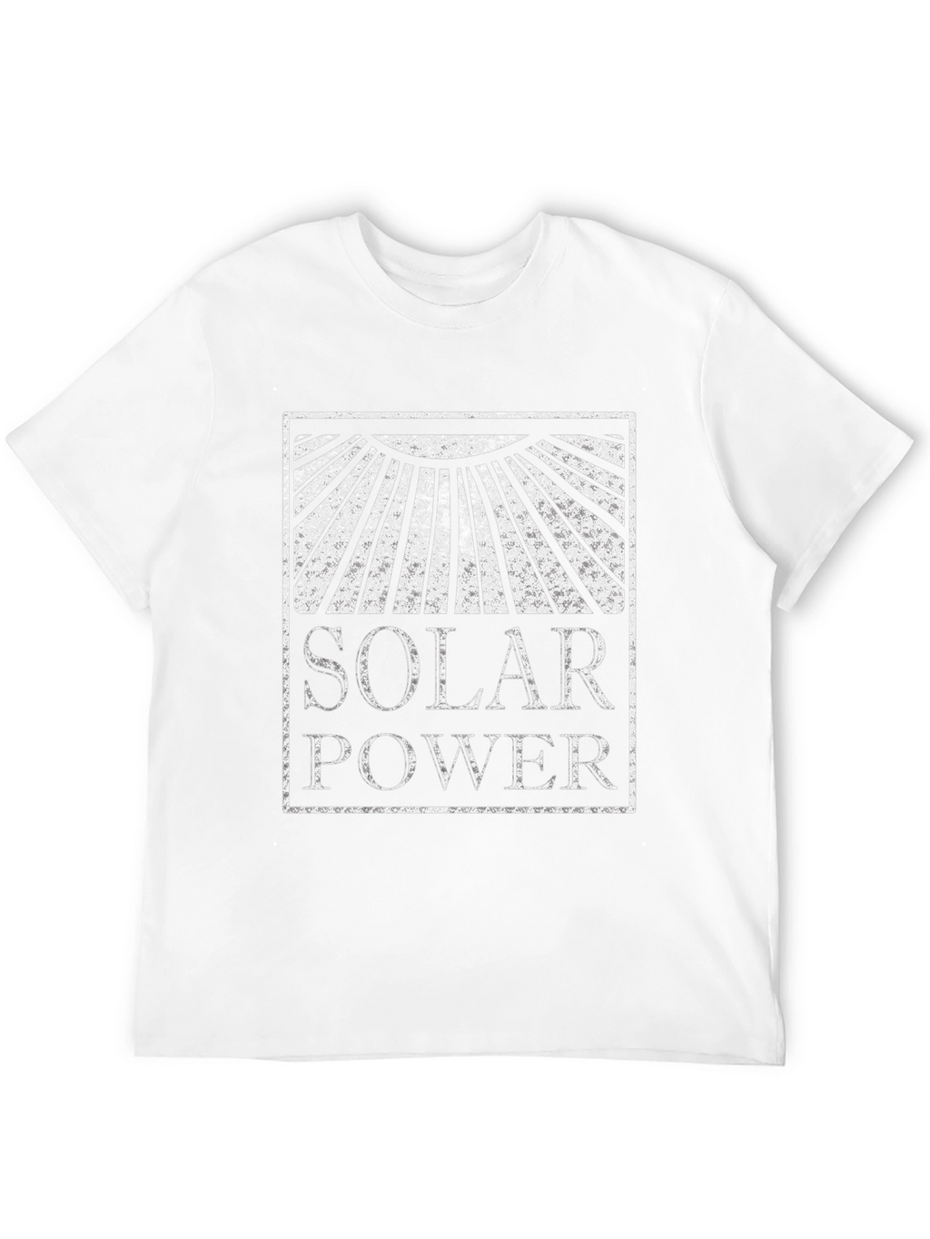 Solar Power Graphic Tee - Sustainable Energy T-Shirt