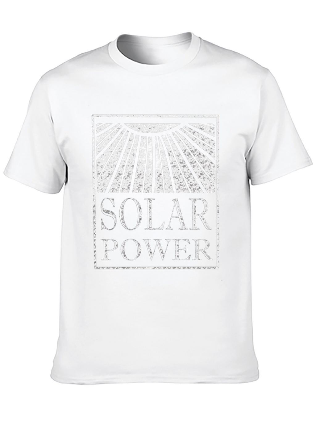 Solar Power Graphic Tee - Sustainable Energy T-Shirt