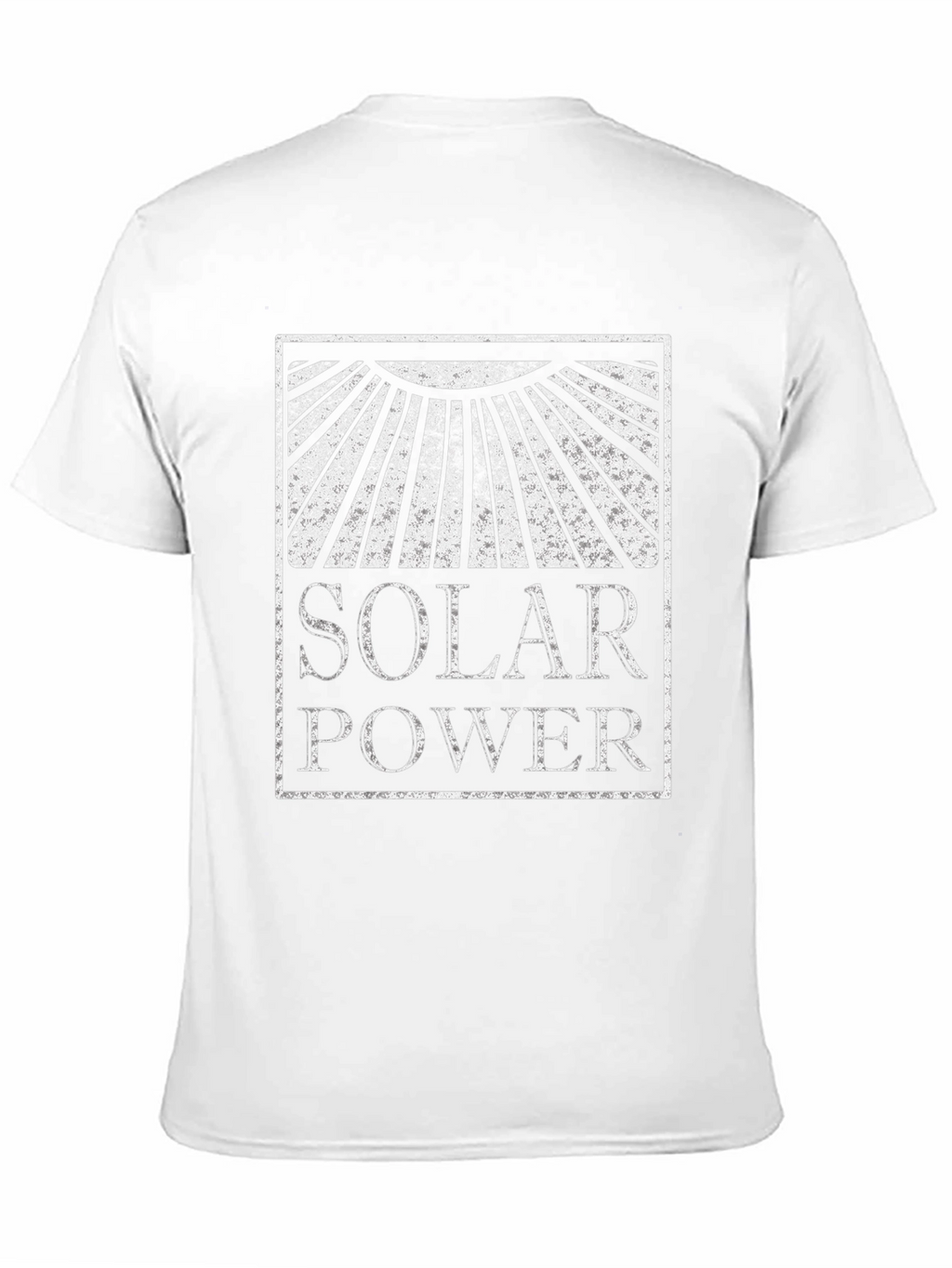Solar Power Graphic Tee - Sustainable Energy T-Shirt