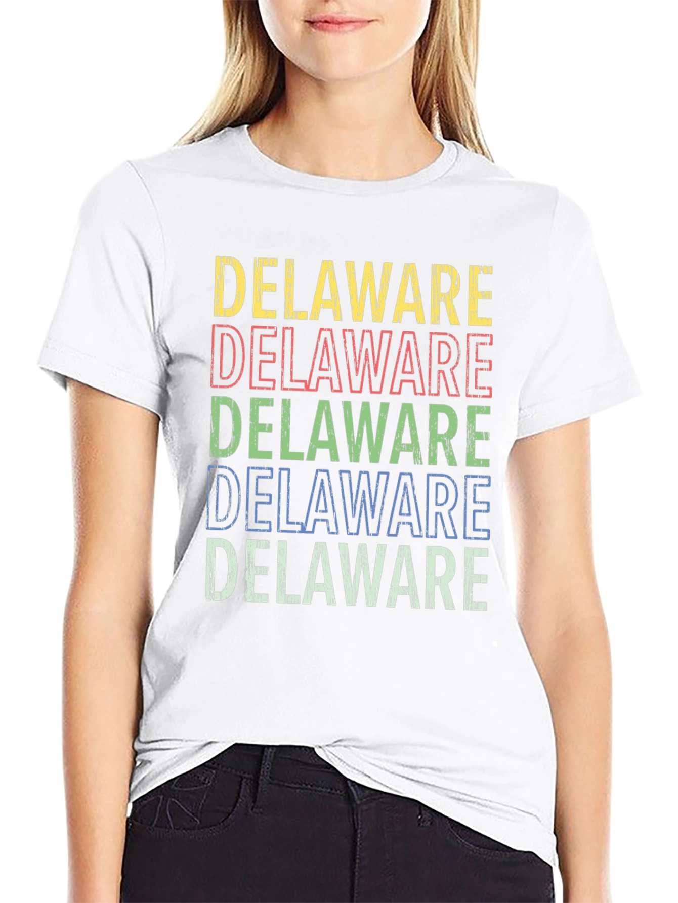 Delaware State Pride Graphic T-Shirt