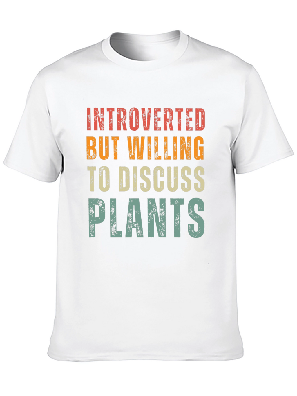 Introverted Plants Graphic Tee