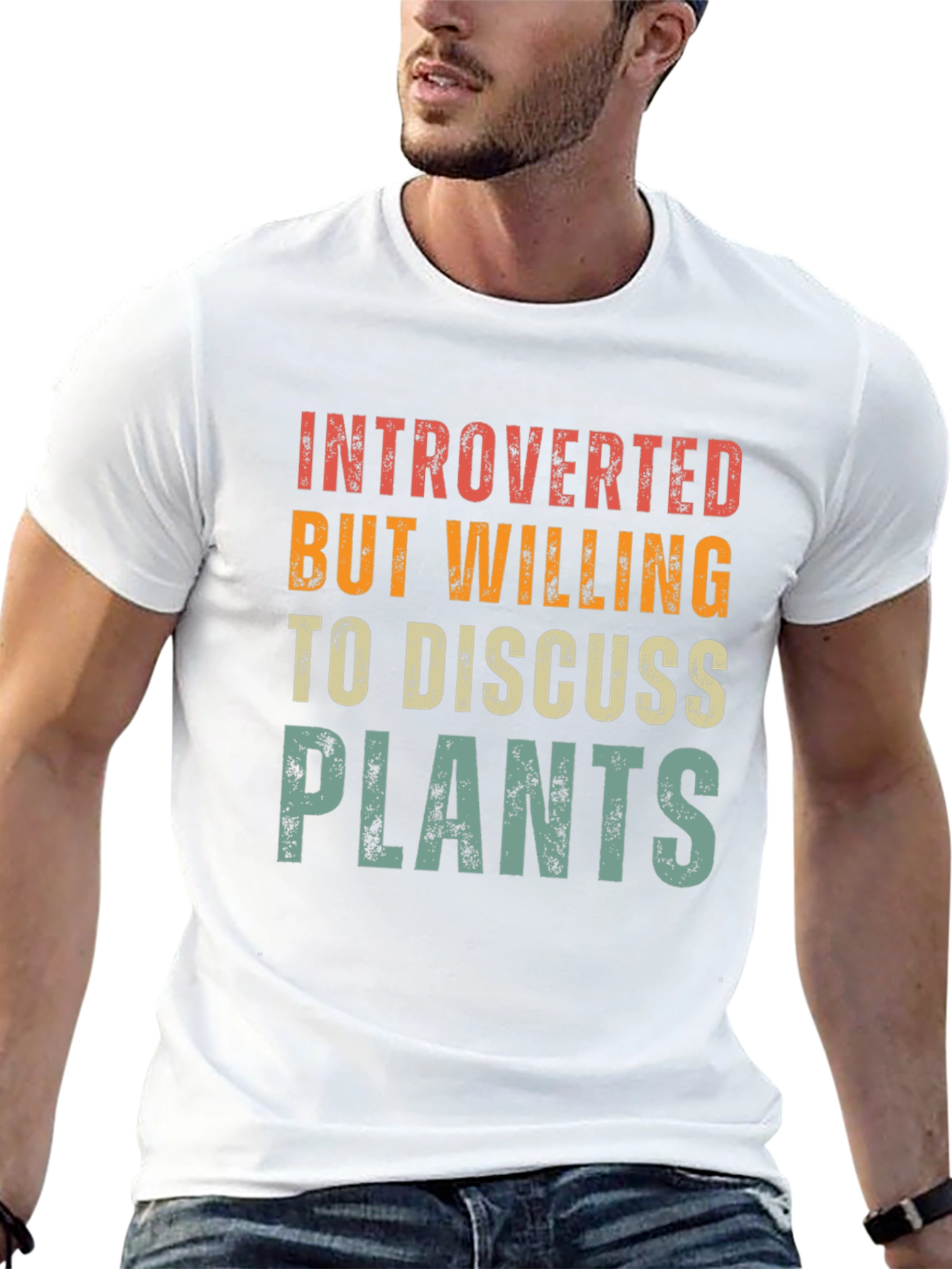 Introverted Plants Graphic Tee