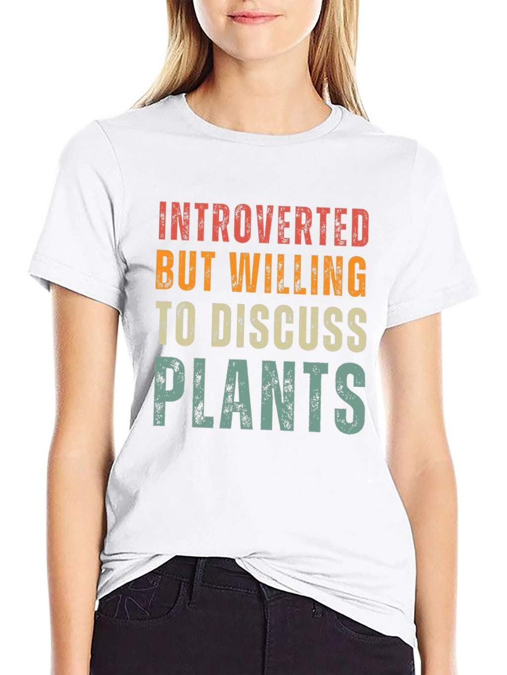 Introverted Plants Graphic Tee