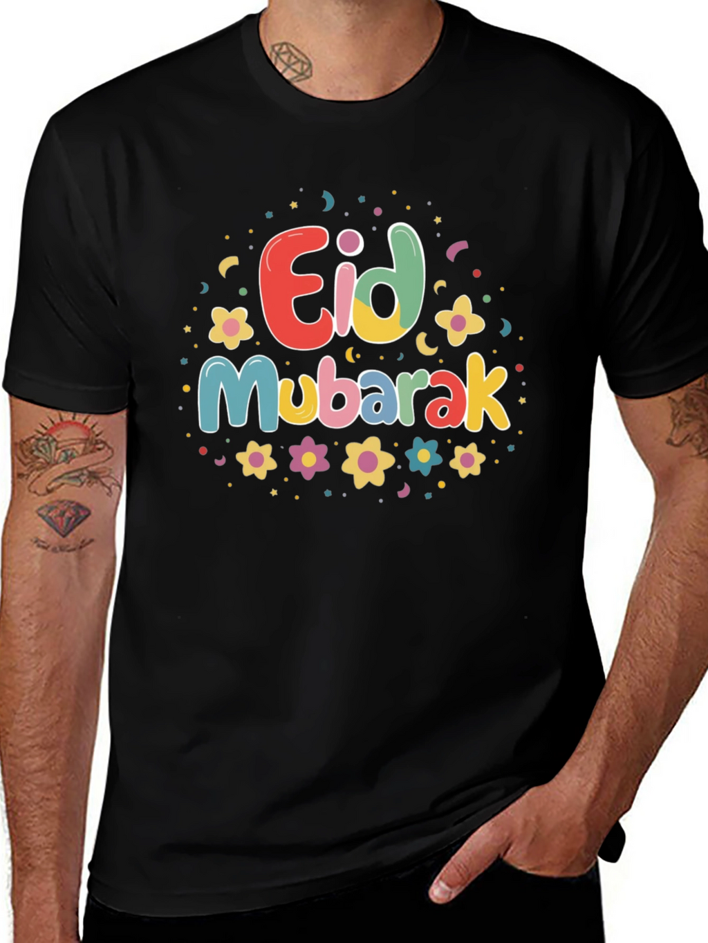 Eid Mubarak Graphic T-Shirt