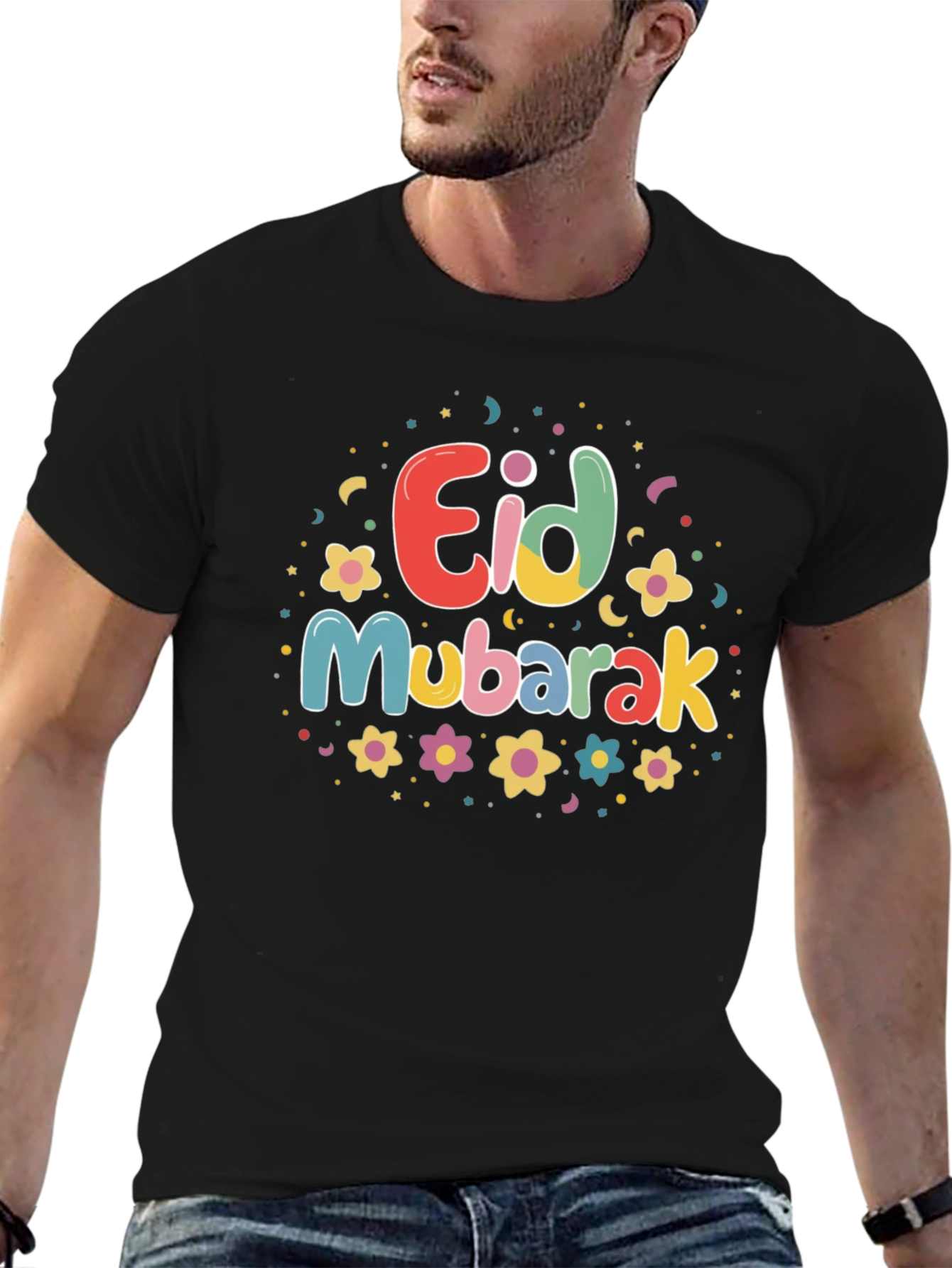 Eid Mubarak Graphic T-Shirt