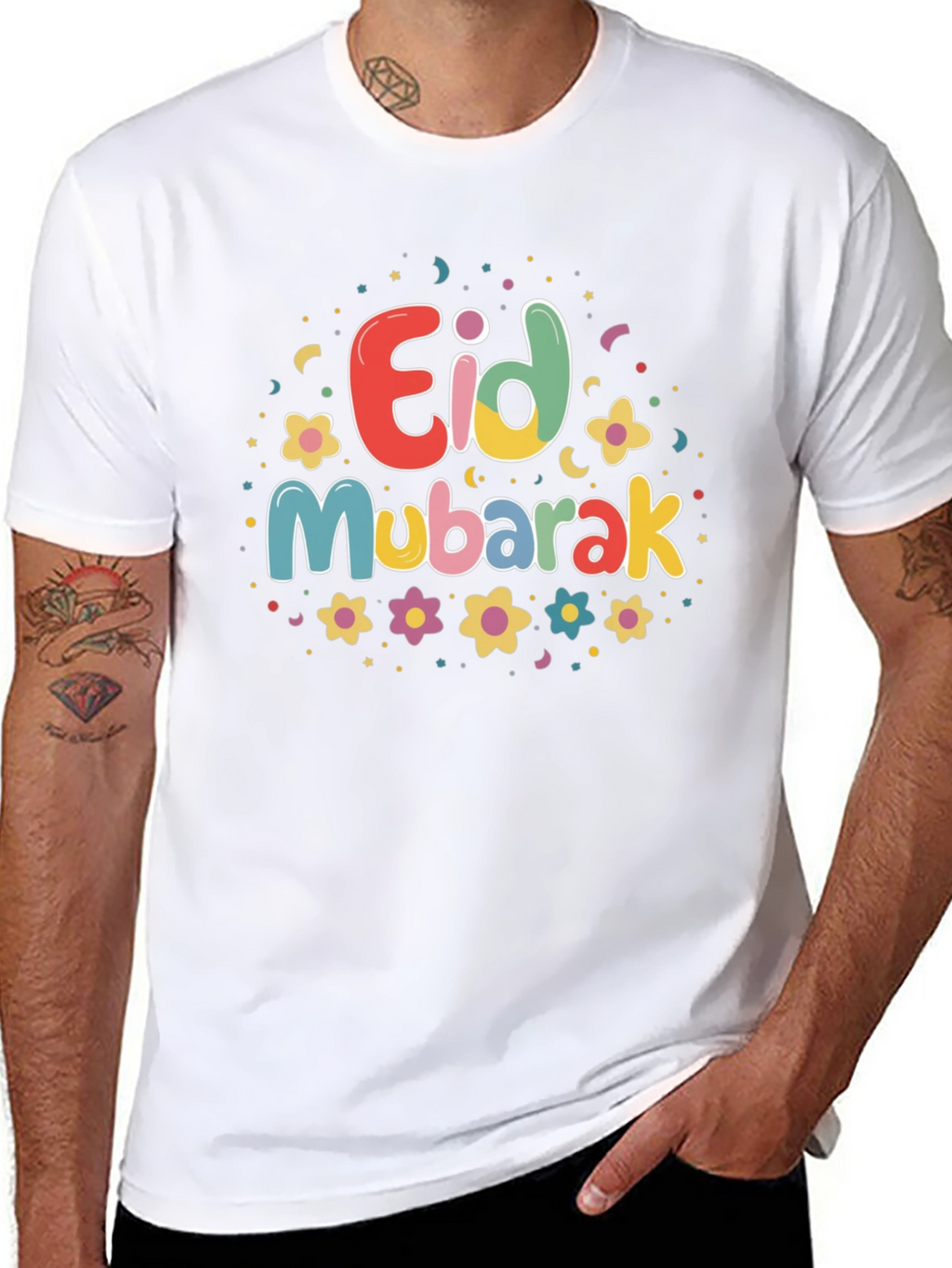 Eid Mubarak Graphic T-Shirt