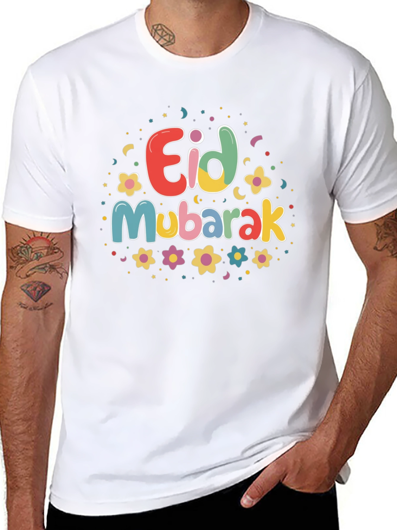 Eid Mubarak Graphic T-Shirt