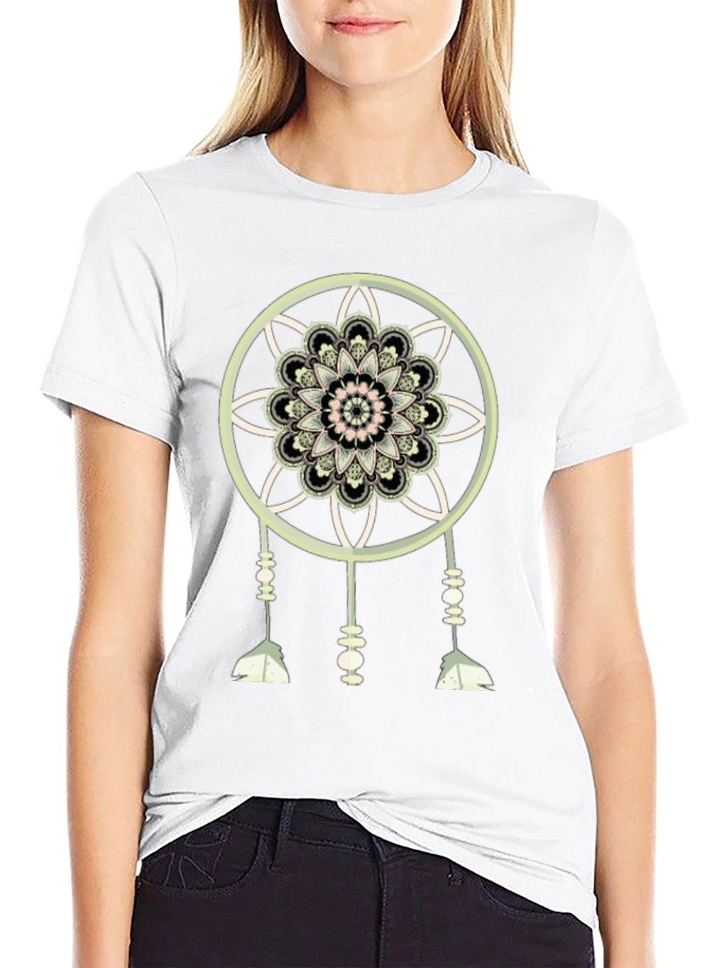 Dreamcatcher Mandala Graphic T-Shirt - Stylish & Unique