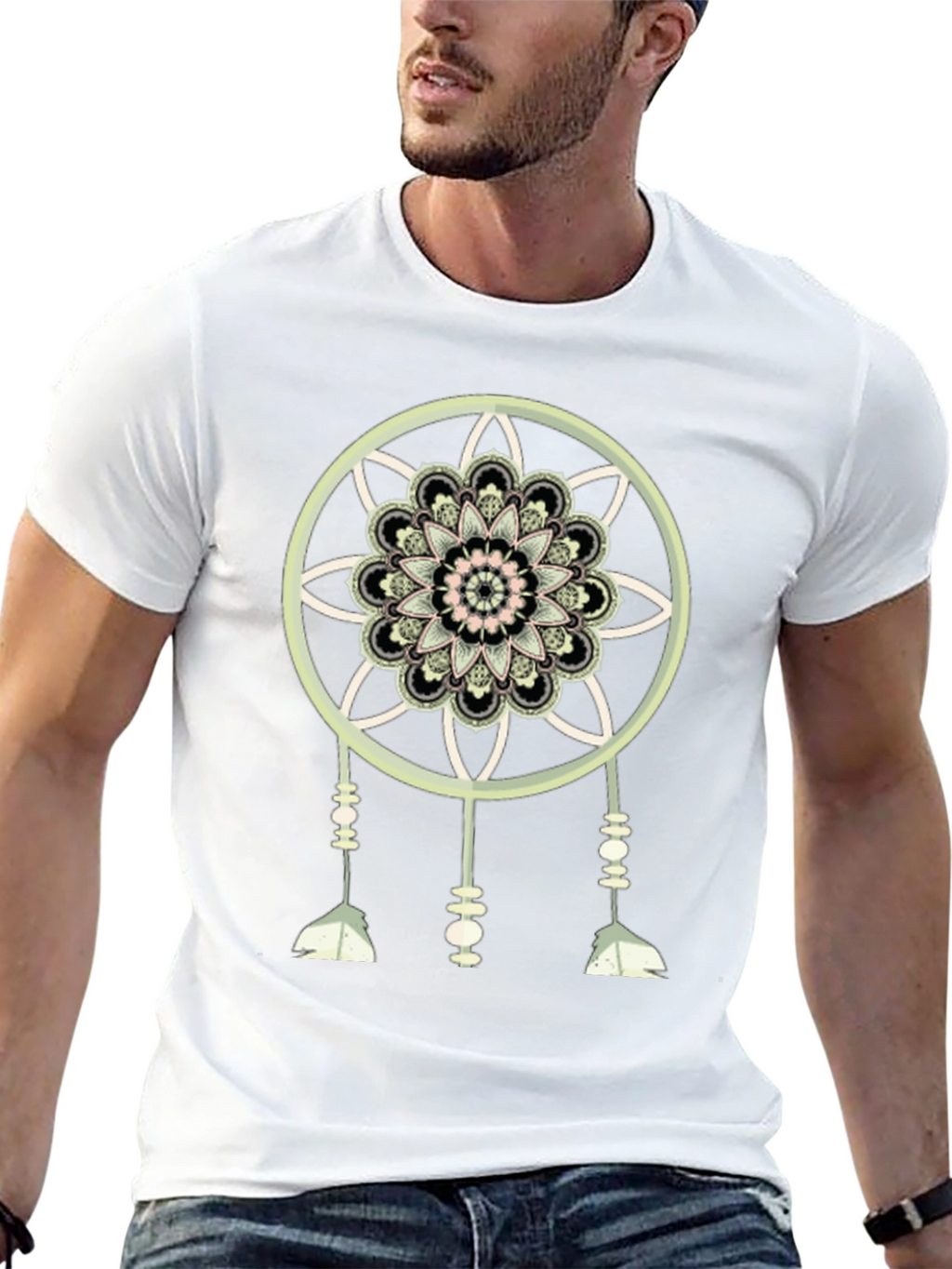 Dreamcatcher Mandala Graphic T-Shirt - Stylish & Unique
