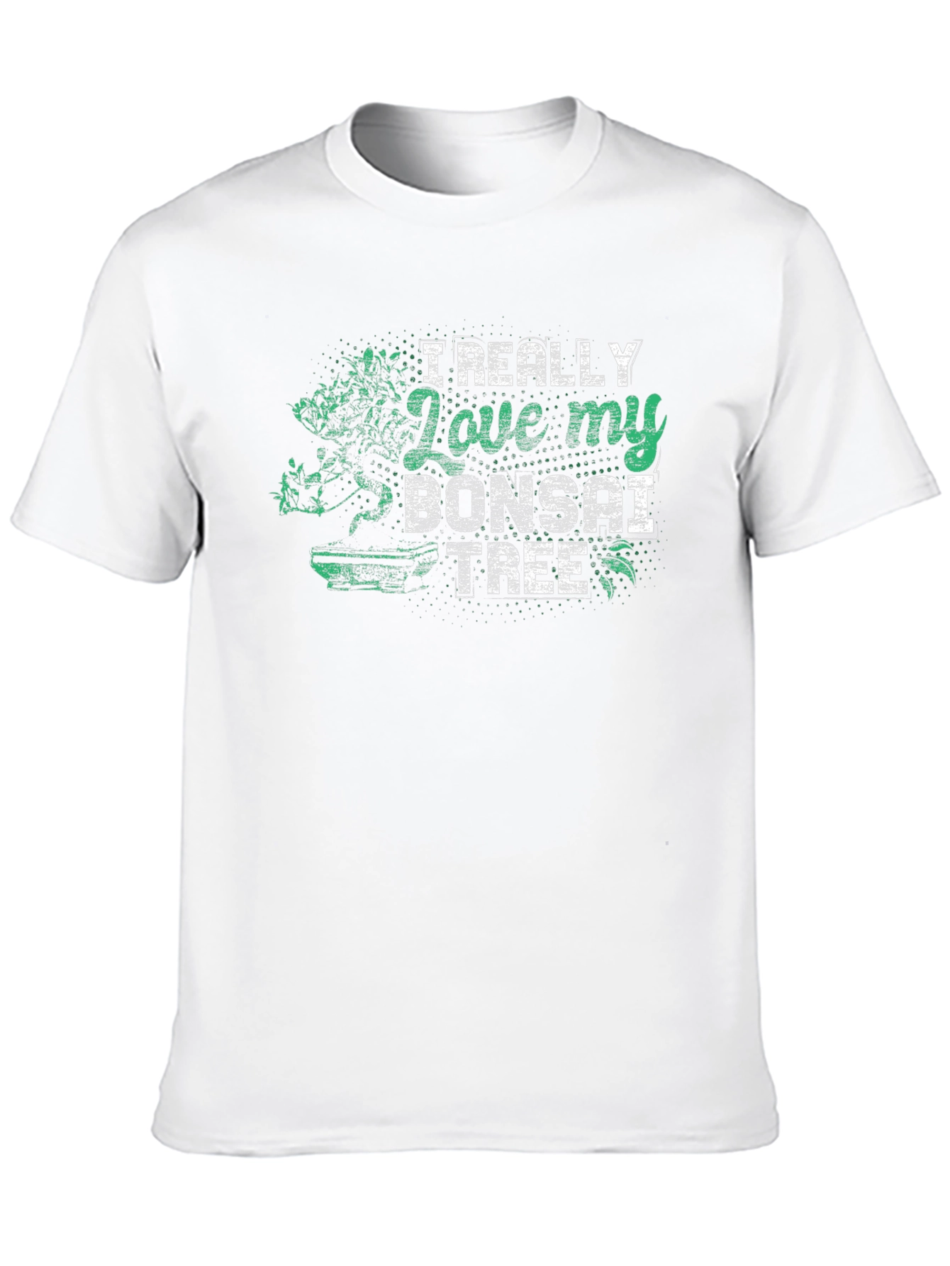 Bonsai Tree Lover Black T-Shirt