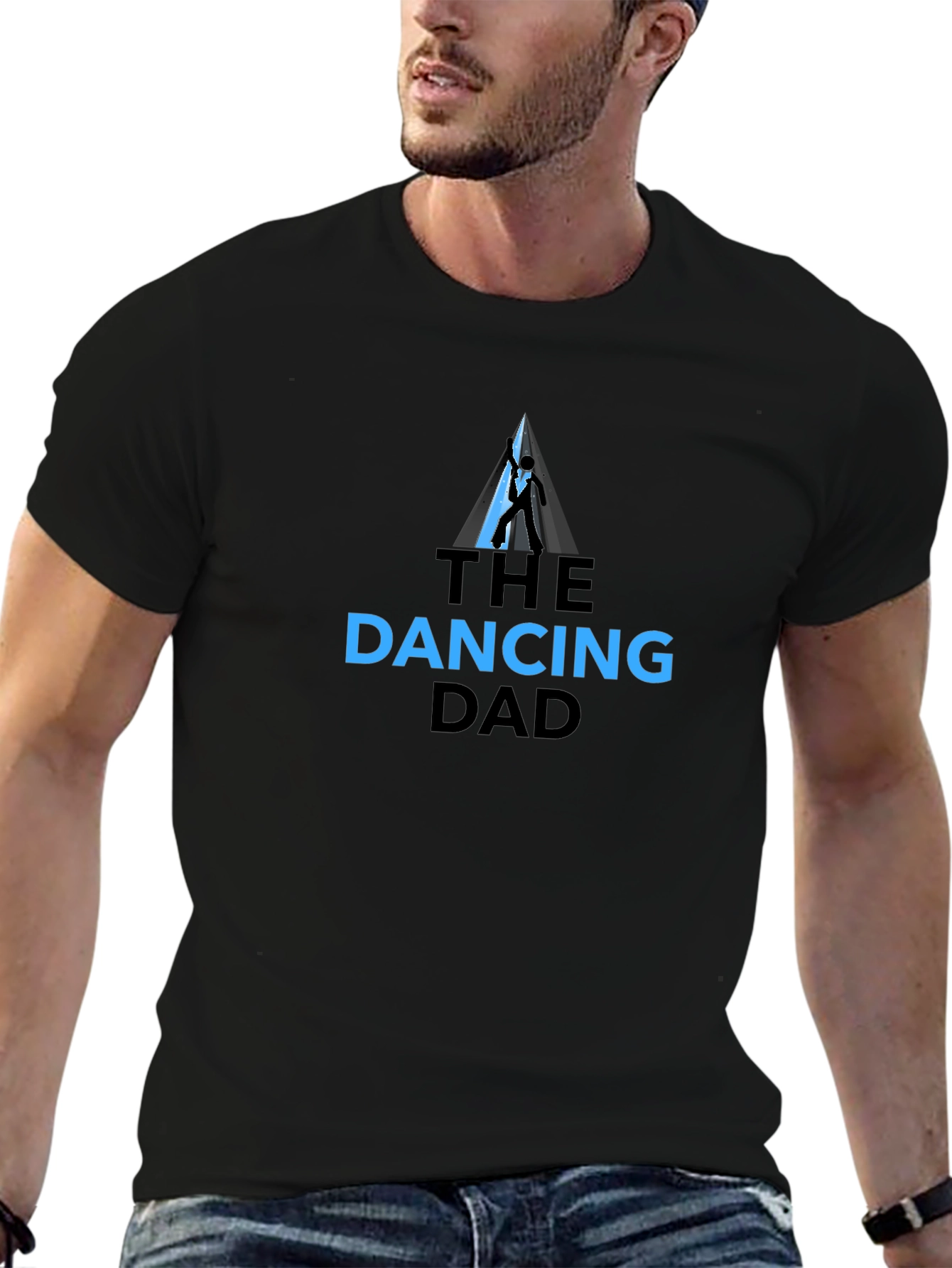 The Dancing Dad T-Shirt - Black Graphic Tee