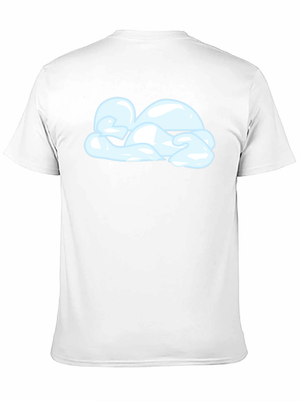 Cloud Graphic Black T-Shirt | Casual Cotton Tee