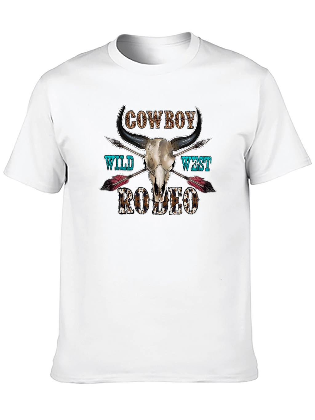 Cowboy Wild West Rodeo Graphic T-Shirt