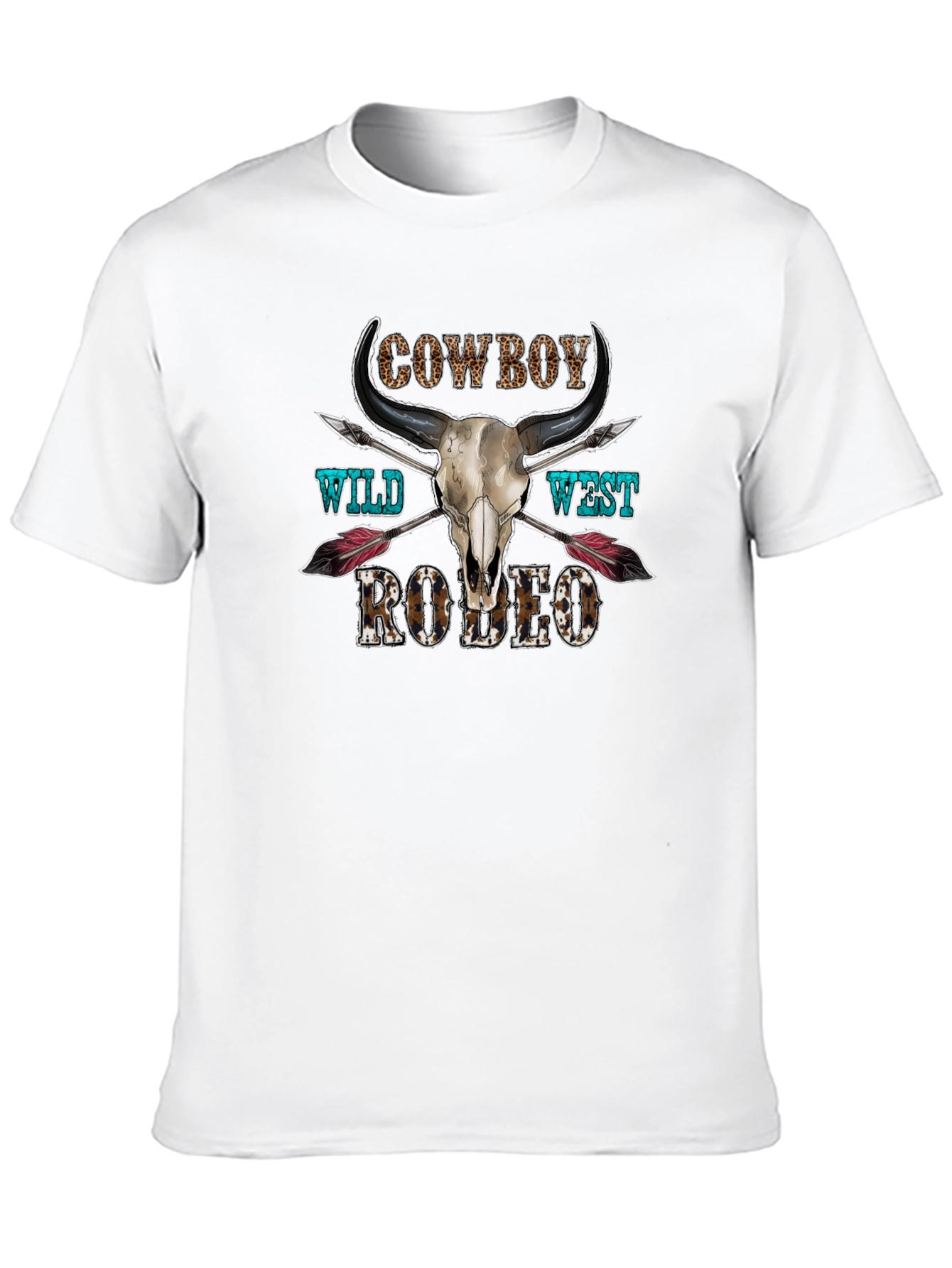 Cowboy Wild West Rodeo Graphic T-Shirt